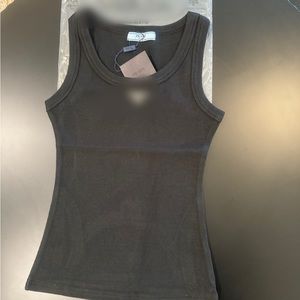 Black Prada tank top size medium